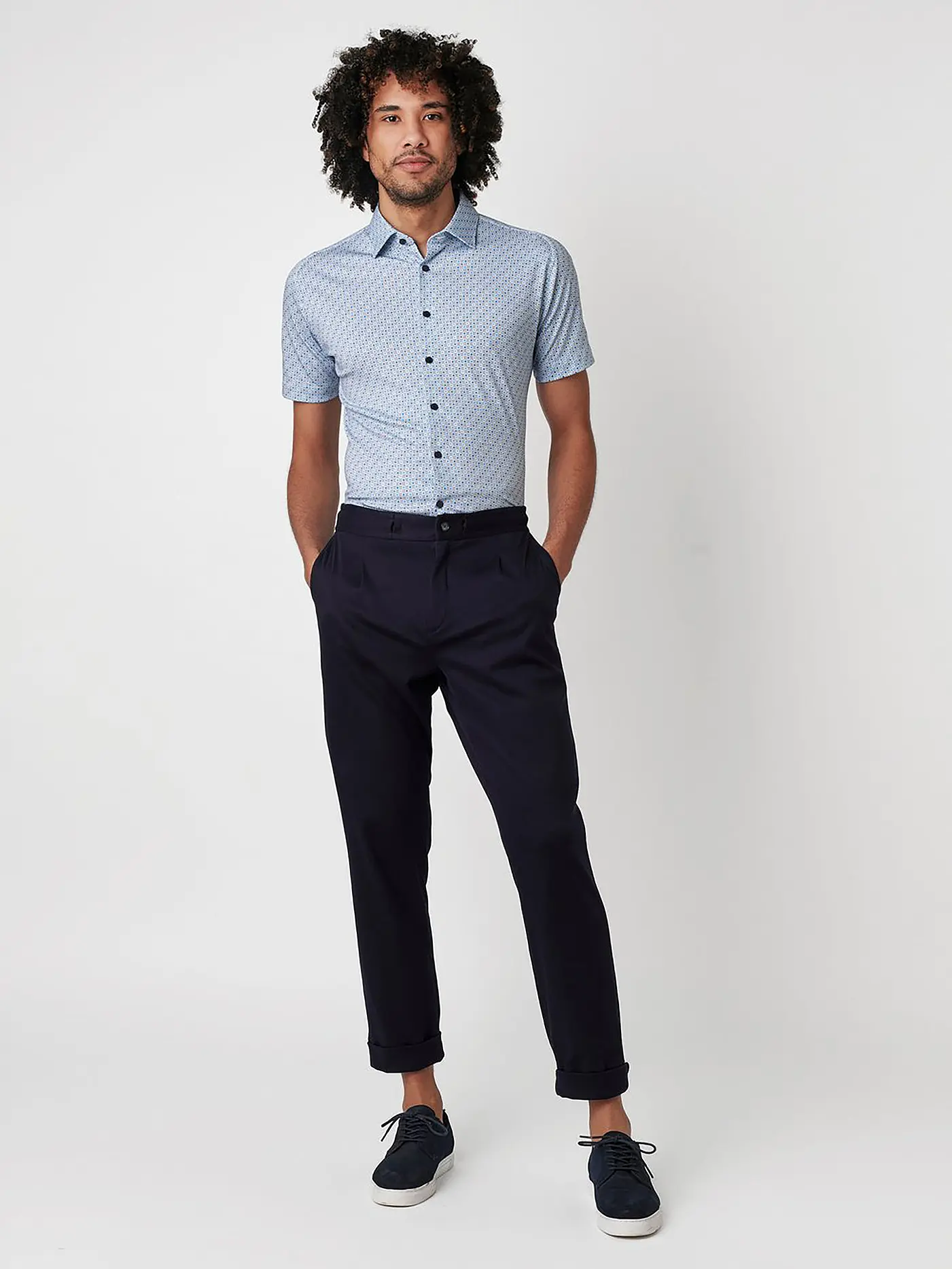 DESOTO | Jerseyhemd Slim Fit | 